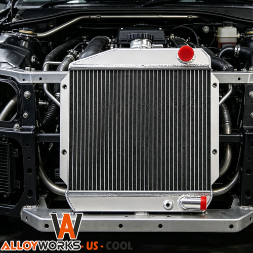 Row tractor radiator for - row,