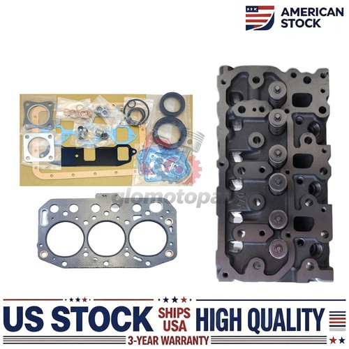 Complete cylinder head